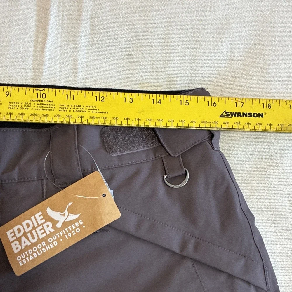 Eddie Bauer Women's 2.0 Insulated Snow Pants Medium Powder Search Antique Bronze